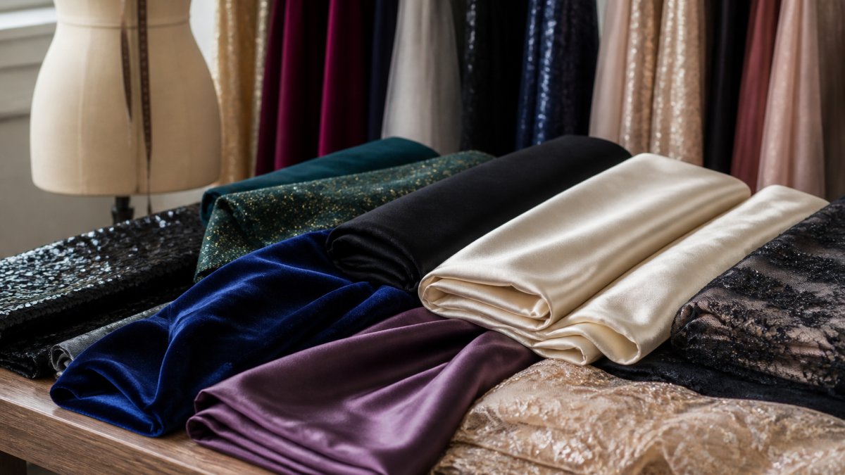 Best Fabrics for Elegant Evening Dresses