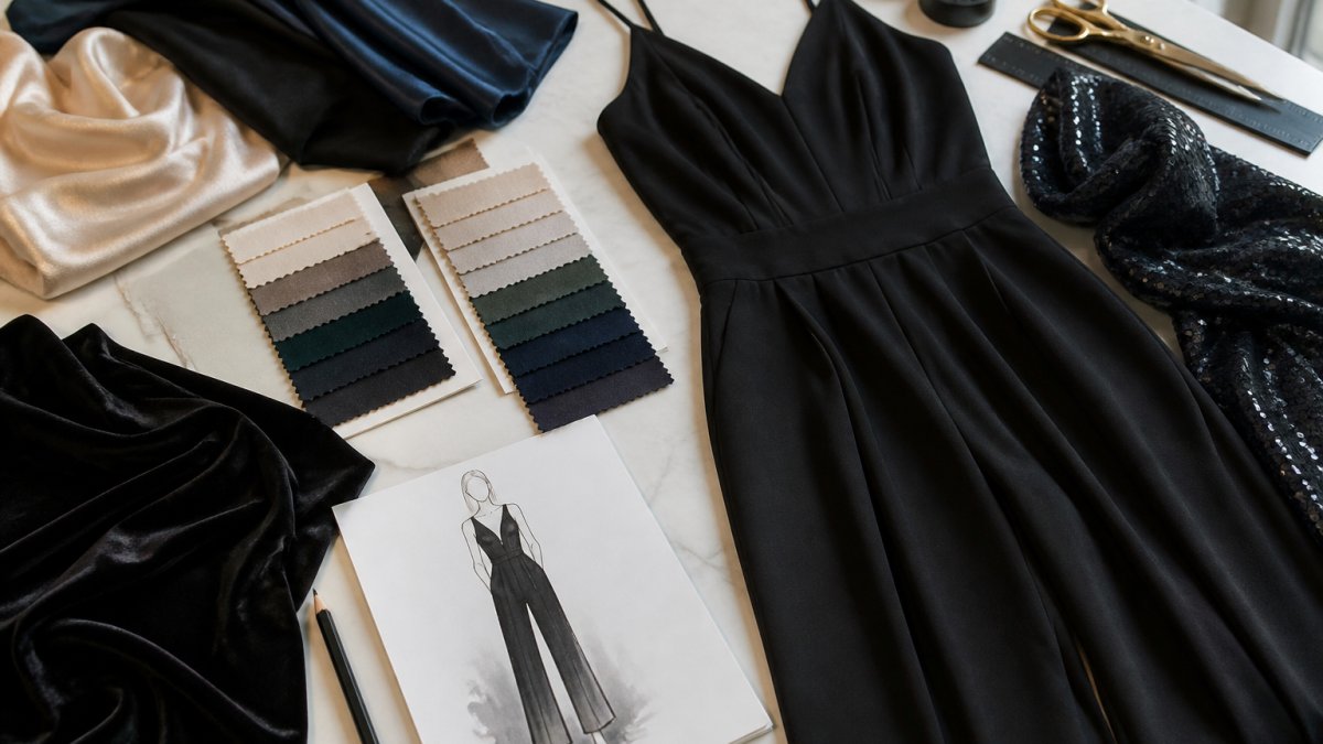 Best Fabrics for Sophisticated Evening Jumpsuits