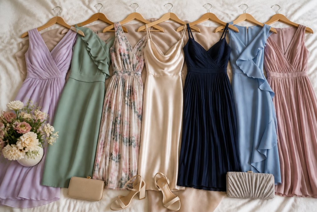 Elegant Wedding Guest Outfits for Women: 7 Looks