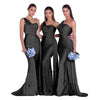 Verona One-Shoulder Mermaid Bridal Gown with Corset Back