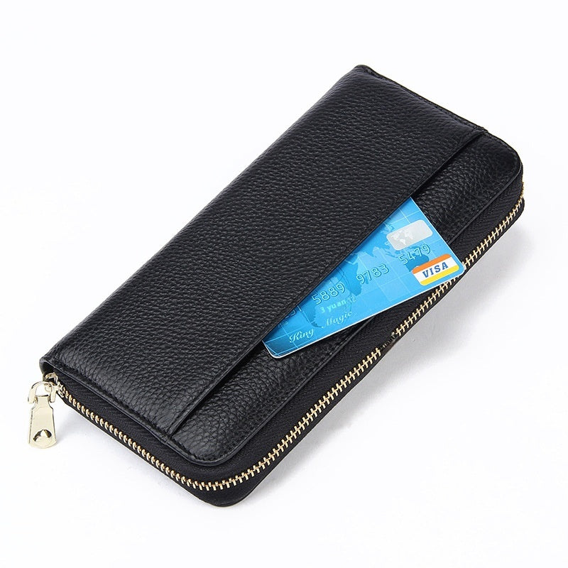 Portafoglio continentale Vespera Heritage in pelle con protezione RFID