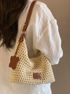 The Woven Crossbody — Coastal Shoulder Bag