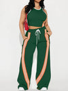 European And American Vest And Trousers Set