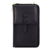 Vespera Urban-Chic Multi-Compartment Phone Crossbody Bag