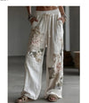 Elegant And Straight-cut Women's Long Trousers