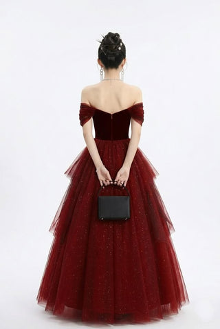 Black Evening Dress Light Luxury Minority French Style Pettiskirt