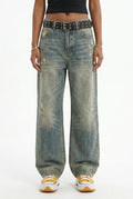 Vanguard Loose Straight-Leg High-Street Cowboybukser