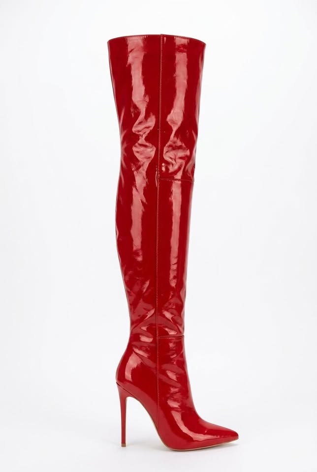 Vespera Sovereign spids Over-the-Knee stiletstøvler