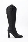 Vespera Serenity Plush-Lined Knee-High Chunky Boots