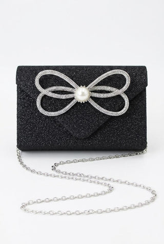Women's Dinner Clutch Diamond Flip Square Bag Party Fashion