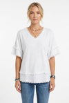 Aura Essential V-Neck Relaxed-Fit Everyday Pullover