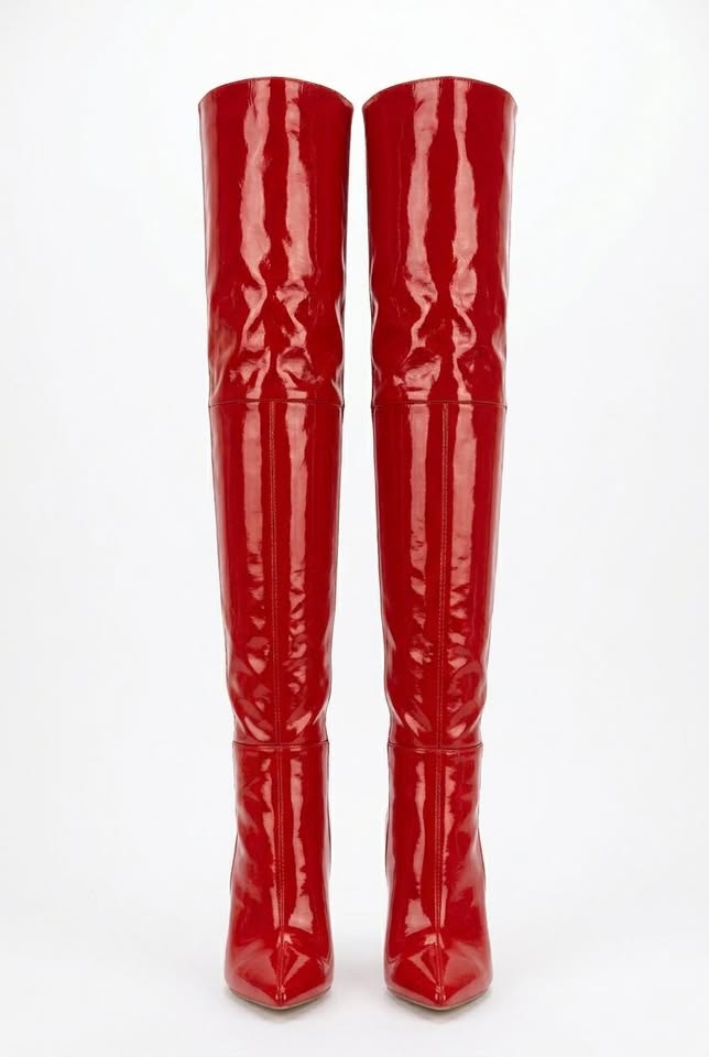 Vespera Sovereign spids Over-the-Knee stiletstøvler