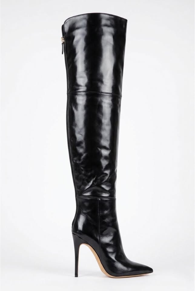 Vespera Sovereign spids Over-the-Knee stiletstøvler