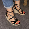 The Nightfall Heel — Crisscross Strap