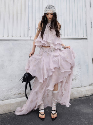 Retro Romantic Vibe Fairy Peach-Pink 3D Set