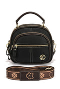 Vespera Symmetry Multi-Zip Utility Satchel Bag