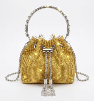 European And American Shiny Diamond Handbag For Women