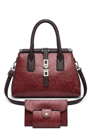 Large-capacity Vintage Shoulder Tote And Crossbody Bag