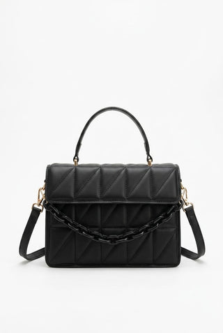 Trendy Simple Textured Shoulder Messenger Bag