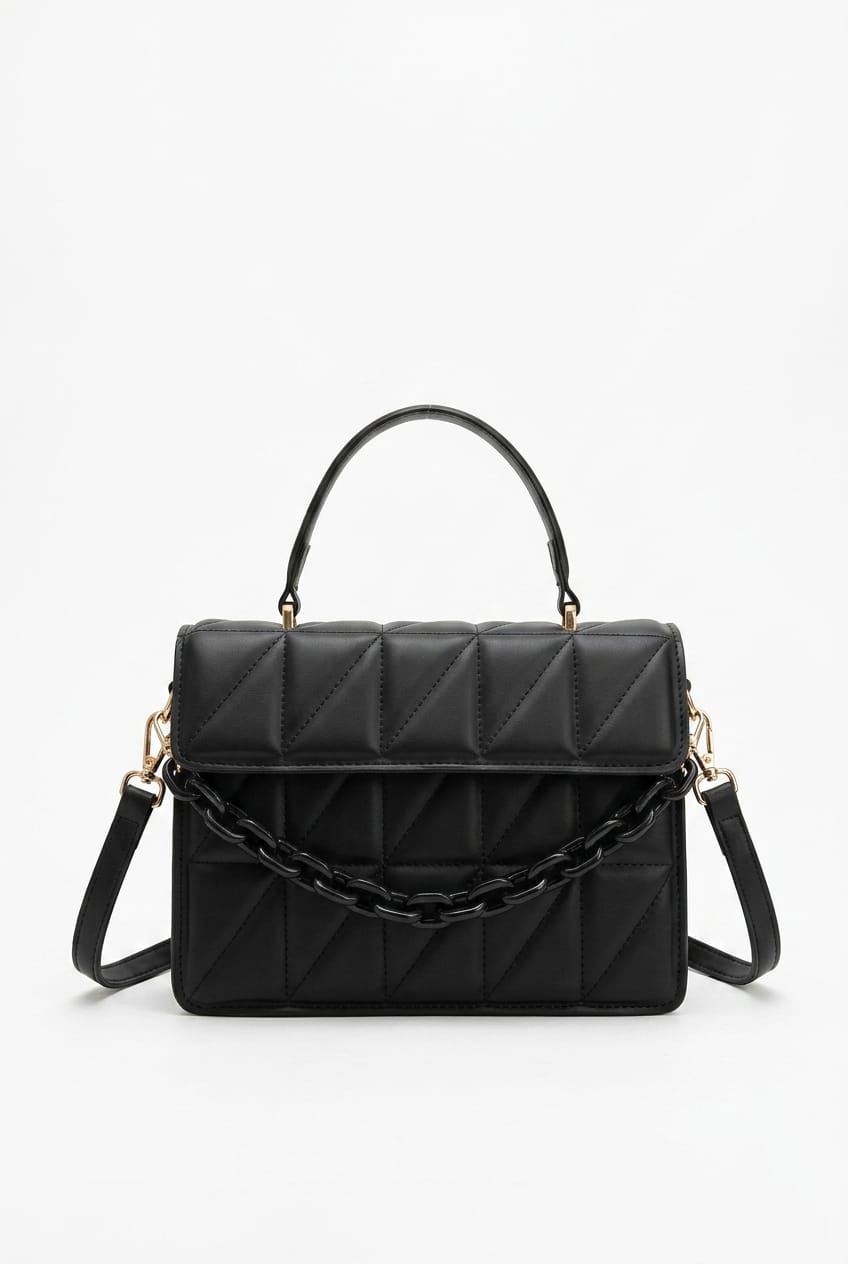 Borsa a tracolla Vespera Horizon dal design minimalista e dalla texture materica