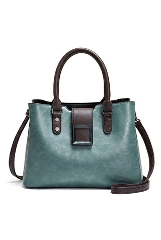 Women Shoulder Bag Big Buckle Handbags Work Daily Office Crossbody Bags