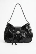 Vespera Metro Chic Slouchy skuldertaske med struktur