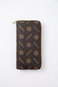 Cartera minimalista con logotipo exclusivo, múltiples ranuras para tarjetas y cremallera para monedas de Vespera