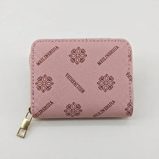 Simple And Stylish Single-zip Multi-cardholder Coin Purse