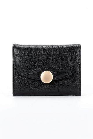 Cowhide Compact Multi-functional Small Wallet