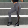 European And American Style Women Yoga Mesh Stitching Leggings