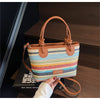 The Raffia Crossbody — Straw Beach Bag