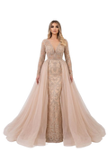 Image from French Style Simple Long-sleeved Style Wedding Dress - Copy