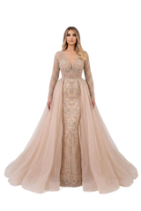 Image from French Style Simple Long-sleeved Style Wedding Dress - Copy