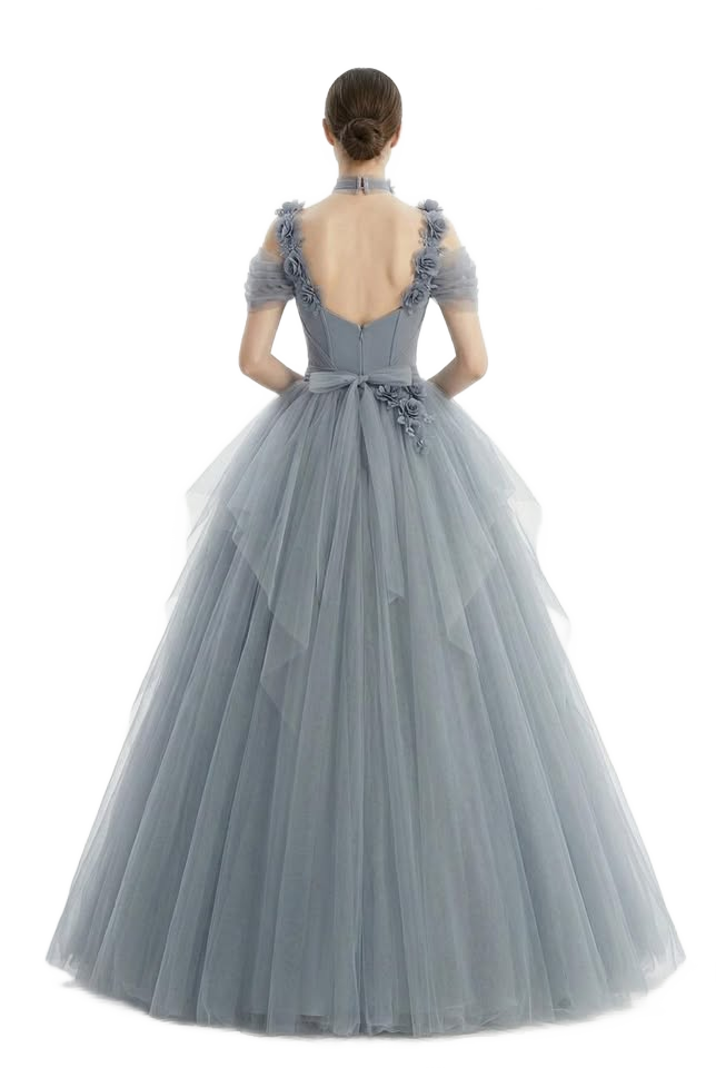 Image from Female Texture Host Gift Tulle Tutu French Banquet Princess Dress - Copy