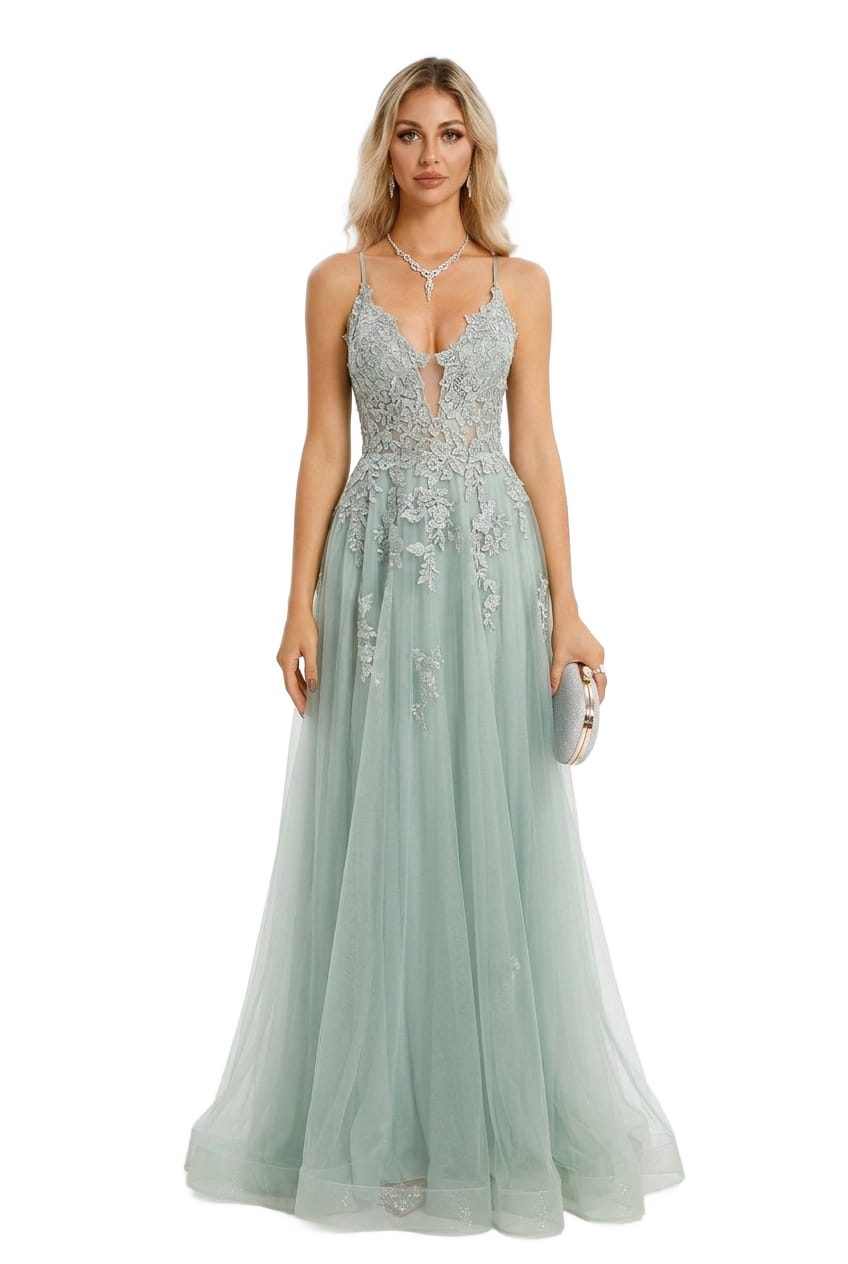 Image from Women Evening Dresses Suspender Dance Dress Long - Copy