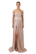Image from Sequin Maxi Ball Gown Prom Dress Slit Dress - Copy