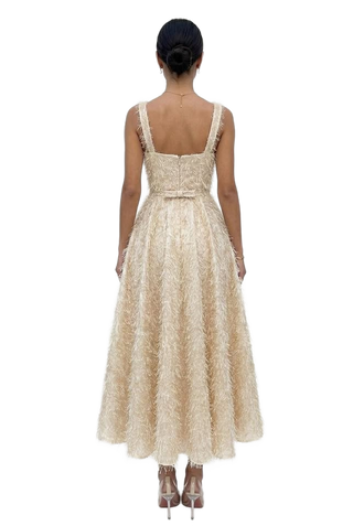 Image from Women's Sleeveless Tassel Dress - Copy