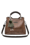 Vespera Minimalist Retro Horizontal Satchel Bag