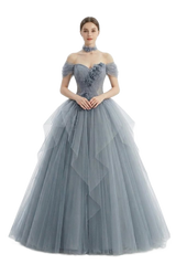 Image from Female Texture Host Gift Tulle Tutu French Banquet Princess Dress - Copy