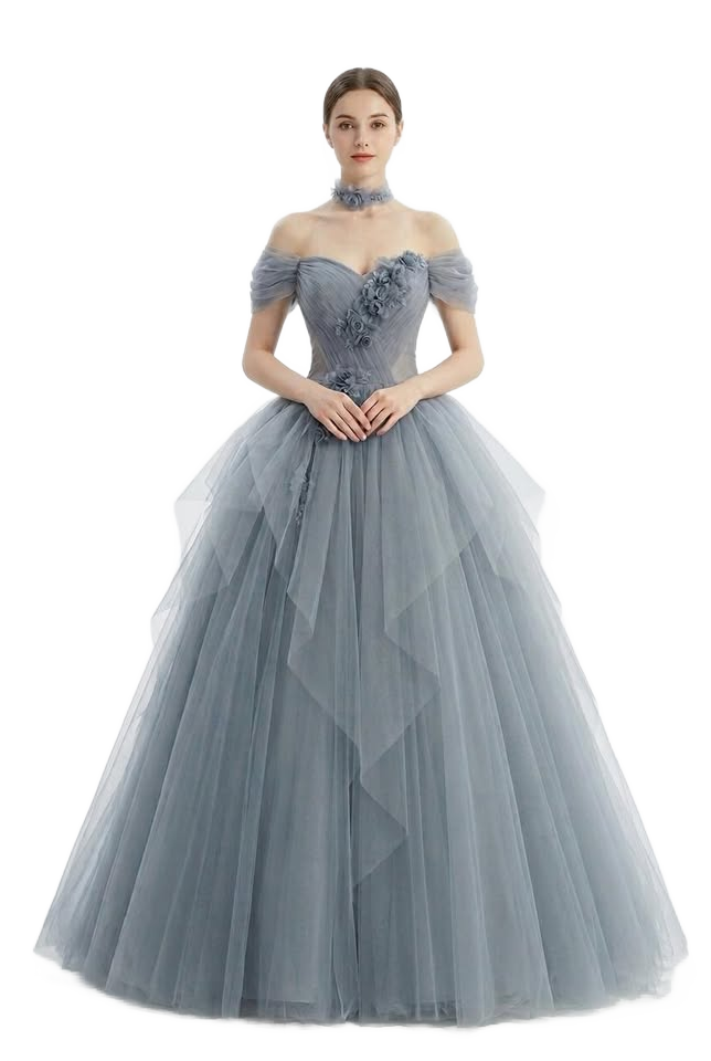 Image from Female Texture Host Gift Tulle Tutu French Banquet Princess Dress - Copy